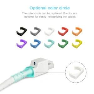 5m Stranded Bare Copper Conductor PVC Jacket 26AWG FTP CAT6A Patch Cord